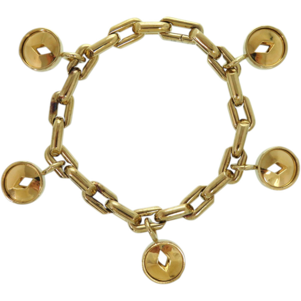 BURBERRY Silver Charm Bracelet